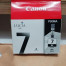Tinta Canon 7 Black (Unit) Tinta Canon 7 Black (Unit)