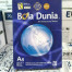 Bola Dunia Kwarto A4 70 gsm (Rim) Bola Dunia Kwarto A4 70 gsm (Rim)