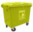 TEMPAT SAMPAH / DUSTBIN 660L WITH YELLOW LID TEMPAT SAMPAH / DUSTBIN 660L WITH YELLOW LID