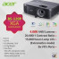 LCD PROJEKTOR ACER BS-120P *XGA 4000 ANSI LCD PROJEKTOR ACER BS-120P *XGA 4000 ANSI