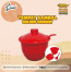 TEMPAT SAMBEL TUTUP + SENDOK T0103 ORANGE TEMPAT SAMBEL TUTUP + SENDOK T0103 ORANGE