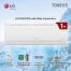  AC LG AC DUALCOOL Inverter - New Eco Model ; Rated Cooling Capacity 8.800 Btu/h (1 PK)  