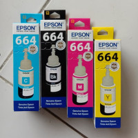 Tinta Printer (hitam, biru, merah, kuning) no-image