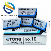 ISI REFILL STAPLES ETONA NO. 10 (ISI 20 BOX) no-image