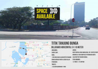 Billboard Tanjung Bunga View A Ukuran 5 x 10 M x 2 Sisi Horizontal no-image