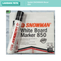 Spidol jumbo snowman 850 whiteboard marker no-image