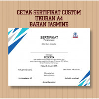 Cetak Sertifikat Peserta no-image