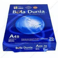 Kertas Bola Dunia Kwarto (A4s) 70 gsm no-image