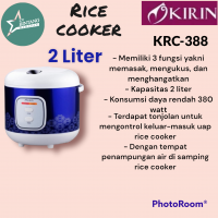 RICE COOKER KIRIN KRC -388 no-image