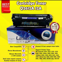 Catridge black toner 12A no-image