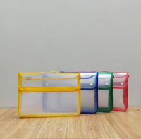 Map Plastik Zipper Bag Kancing Dua Tenteng Atas Folio no-image