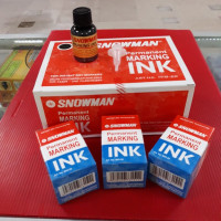Tinta spidol permanen Snowman - Hitam no-image