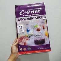 Kertas Stiker Transparant no-image
