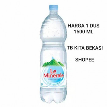 Le Minerale Botol 1500 ml isi 24