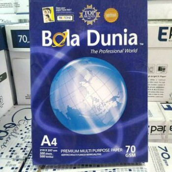 Bola Dunia Kwarto A4 70 gsm (Dus)