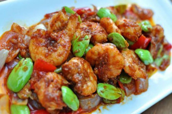 Sambal Udang pete