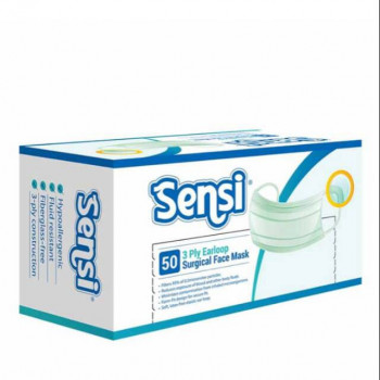 MASKER SENSI MASK 3 ply ISI 50 pcs