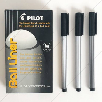 Pilot Balliner 0,8 MM - HITAM