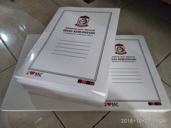 Cetak Map Instansi 4 Warna