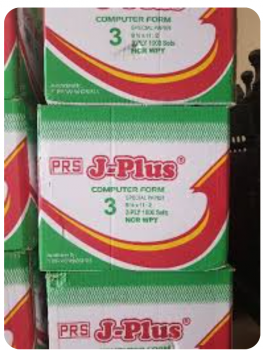 Kertas NCR 9 1/2 x 11. 3 Ply 1000 sets