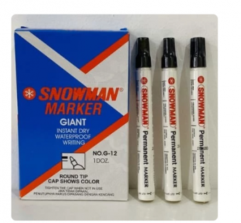 SPIDOL PERMANEN SNOWMAN