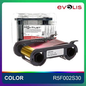 evolis color ribbon