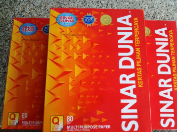 SINAR DUNIA KWARTO (A4s) 70 gsm