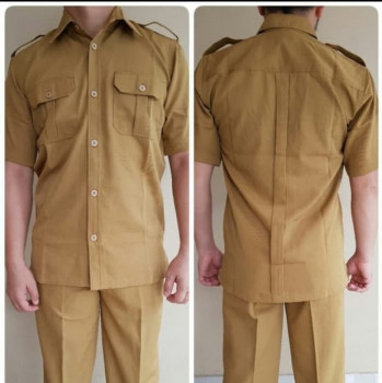Pakaian Dinas Harian PDH (lengan pendek) staf