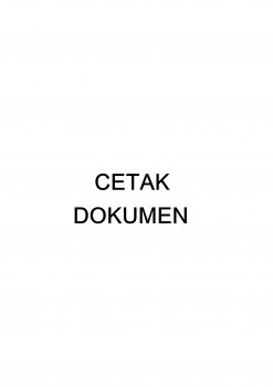 CETAK (Dokumen)