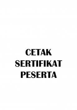 Cetak Sertifikat Peserta