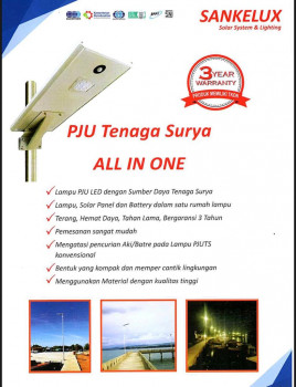 LAMPU PJU TENAGA SURYA