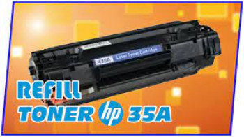Refill / Isi Toner 35A Hitam/Black