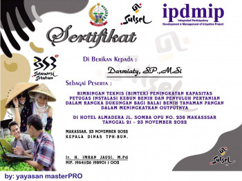 Jasa Cetak Sertifikat