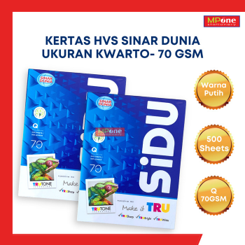 Sinar dunia kwarto (QS) 70gsm