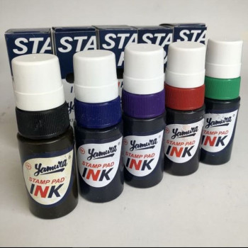 Tinta Stempel Ungu Ori