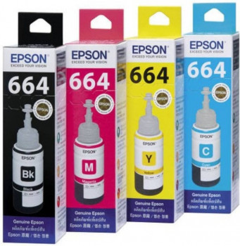Tinta Print Epson T664  Warna/Black