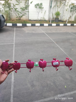 GANTUNGAN BAJU 6 POS APPLE