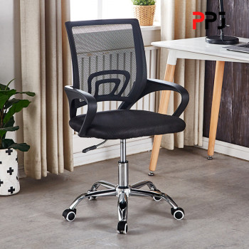 PPJ Kursi Kantor Mesh Ergonomic - KK27 - Hitam