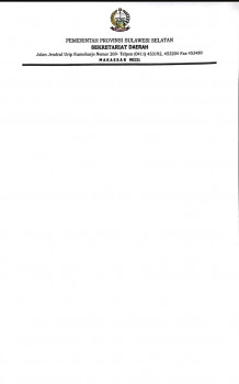 Kertas Kop Sekretariat