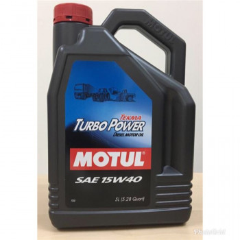 Oli Mesin Mobil Diesel MOTUL TEKMA TURBO POWER SAE 15w40 5L 5 liter
