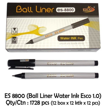 Pulpen Ball Liner ESCO ( Pulpen Balliner 1.0mm )