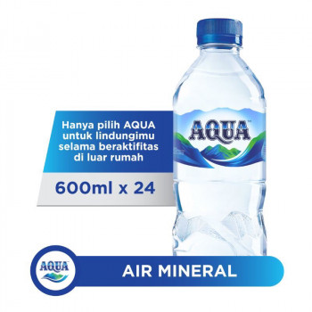 aqua botol 600 ml