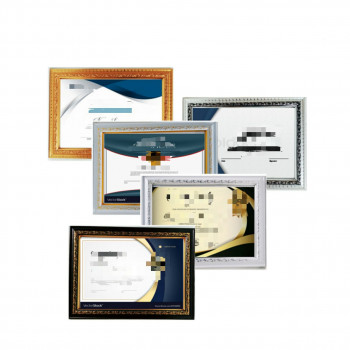 Piagam Penghargaan Custom