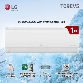 AC LG AC DUALCOOL Inverter - New Eco Model ; Rated Cooling Capacity 8.800 Btu/h (1 PK)